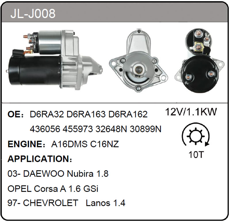 JL-J008 (D6RA32  30899N)