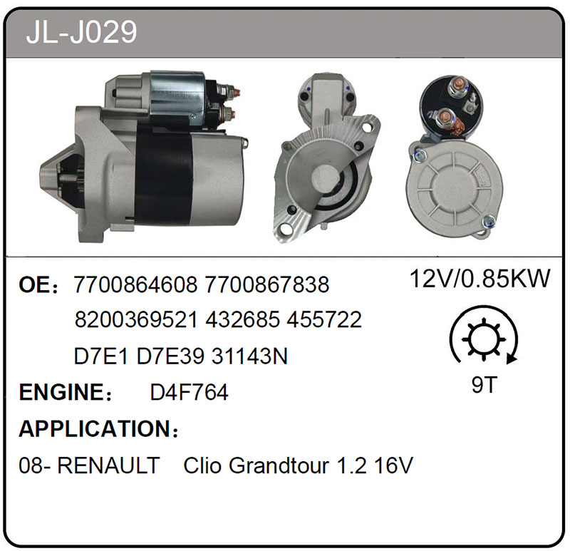 JL-J029 (7700864608  31143N)