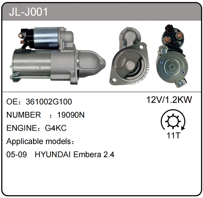 JL-J001 (361002G100  19090N)