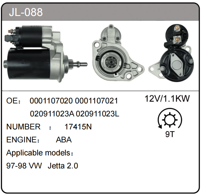 JL-088 (0001107020  17415N)