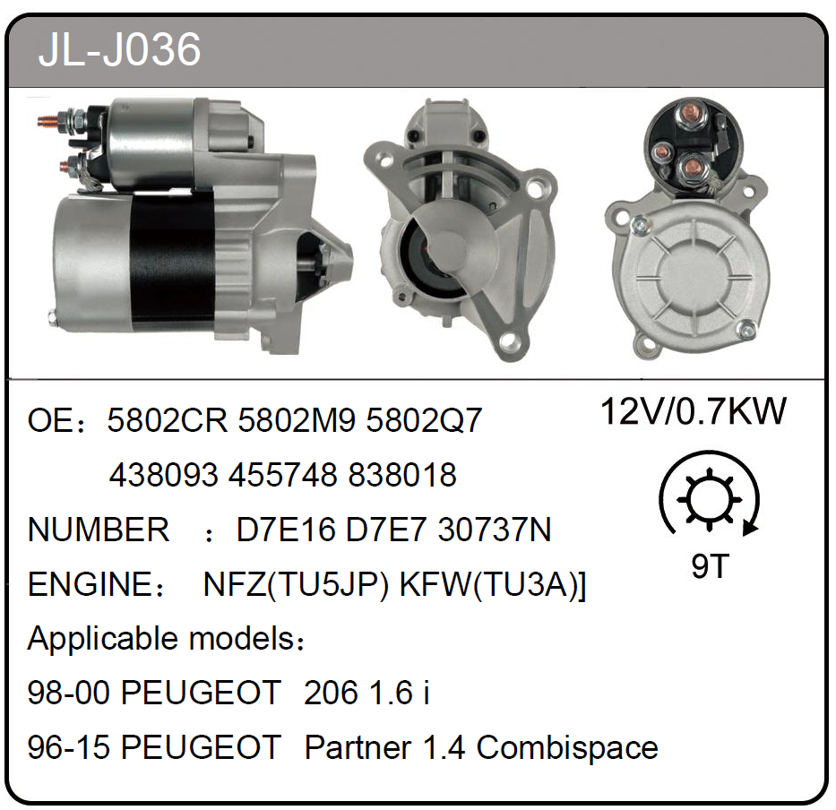 JL-J036 (5802CR  30737N)