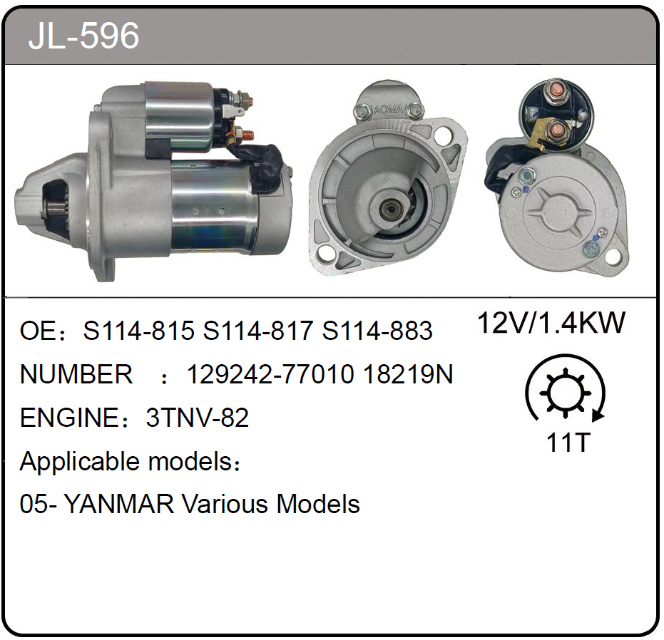 JL-596 (S114-815  18219N)